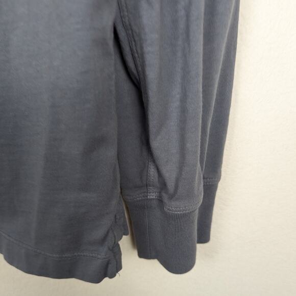 J.Crew Dusty Blue Broken-In Collared Long Sleeve Polo Size L - Picture 5 of 6